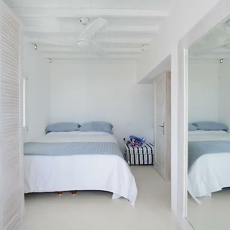 Luxury White Maisonette Kalafatis Exterior photo