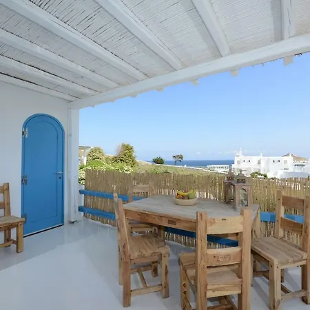 Luxury White Maisonette Kalafatis Exterior photo
